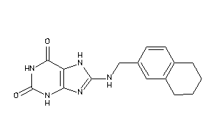 8-(tetralin-6-ylmethylamino)-7H-xanthine