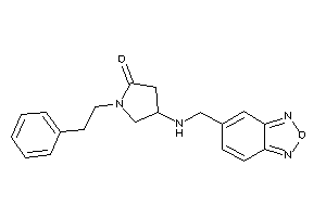 4-(benzofurazan-5-ylmethylamino)-1-phenethyl-2-pyrrolidone