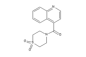 (1,1-diketo-1,4-thiazinan-4-yl)-(4-quinolyl)methanone