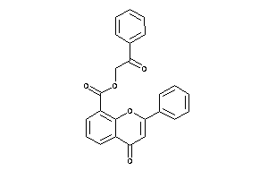 4-keto-2-phenyl-chromene-8-carboxylic Acid Phenacyl Ester