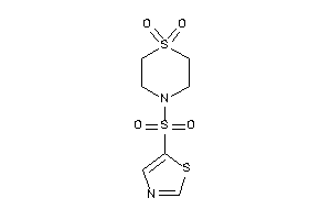 4-thiazol-5-ylsulfonyl-1,4-thiazinane 1,1-dioxide