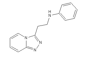 Phenyl-[2-([1,2,4]triazolo[4,3-a]pyridin-3-yl)ethyl]amine