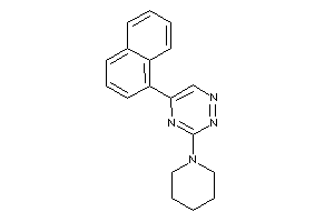 5-(1-naphthyl)-3-piperidino-1,2,4-triazine