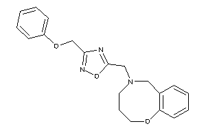Image of 5-[[3-(phenoxymethyl)-1,2,4-oxadiazol-5-yl]methyl]-2,3,4,6-tetrahydro-1,5-benzoxazocine