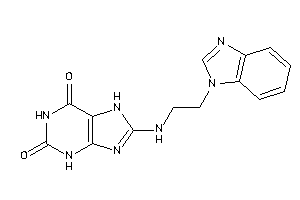 8-[2-(benzimidazol-1-yl)ethylamino]-7H-xanthine