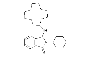 3-(cyclododecylamino)-2-cyclohexyl-isoindolin-1-one