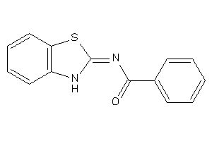 Image of N-(3H-1,3-benzothiazol-2-ylidene)benzamide