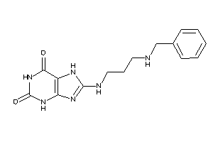 8-[3-(benzylamino)propylamino]-7H-xanthine