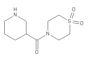 (1,1-diketo-1,4-thiazinan-4-yl)-(3-piperidyl)methanone