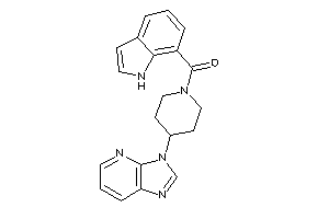 (4-imidazo[4,5-b]pyridin-3-ylpiperidino)-(1H-indol-7-yl)methanone