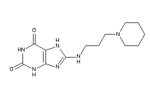 8-(3-piperidinopropylamino)-7H-xanthine