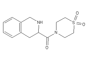 (1,1-diketo-1,4-thiazinan-4-yl)-(1,2,3,4-tetrahydroisoquinolin-3-yl)methanone