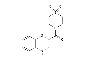 3,4-dihydro-2H-1,4-benzoxazin-2-yl-(1,1-diketo-1,4-thiazinan-4-yl)methanone