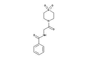 N-[2-(1,1-diketo-1,4-thiazinan-4-yl)-2-keto-ethyl]benzamide