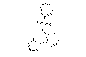 Image of Benzenesulfonic Acid [2-(2,3-dihydro-1,3,4-thiadiazol-2-yl)phenyl] Ester