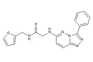 N-(2-furfuryl)-2-[(3-phenyl-[1,2,4]triazolo[3,4-f]pyridazin-6-yl)amino]acetamide