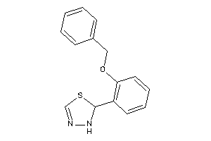 2-(2-benzoxyphenyl)-2,3-dihydro-1,3,4-thiadiazole