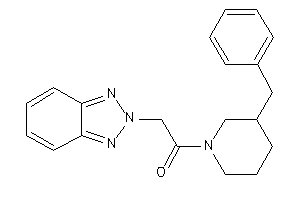 2-(benzotriazol-2-yl)-1-(3-benzylpiperidino)ethanone