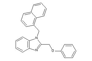 1-(1-naphthylmethyl)-2-(phenoxymethyl)benzimidazole