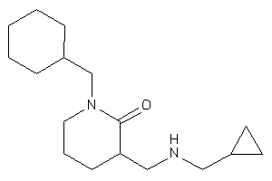 1-(cyclohexylmethyl)-3-[(cyclopropylmethylamino)methyl]-2-piperidone