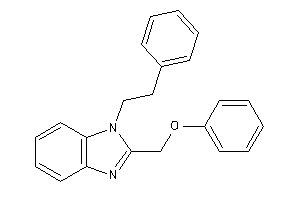 1-phenethyl-2-(phenoxymethyl)benzimidazole