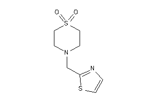 4-(thiazol-2-ylmethyl)-1,4-thiazinane 1,1-dioxide