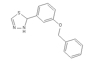 2-(3-benzoxyphenyl)-2,3-dihydro-1,3,4-thiadiazole