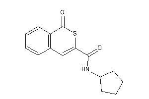 N-cyclopentyl-1-keto-isothiochromene-3-carboxamide