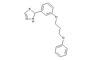 2-[3-(3-phenoxypropoxy)phenyl]-2,3-dihydro-1,3,4-thiadiazole