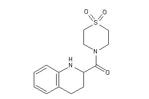 (1,1-diketo-1,4-thiazinan-4-yl)-(1,2,3,4-tetrahydroquinolin-2-yl)methanone