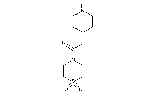 1-(1,1-diketo-1,4-thiazinan-4-yl)-2-(4-piperidyl)ethanone