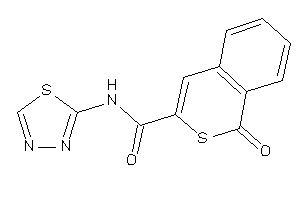 1-keto-N-(1,3,4-thiadiazol-2-yl)isothiochromene-3-carboxamide