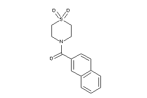 (1,1-diketo-1,4-thiazinan-4-yl)-(2-naphthyl)methanone