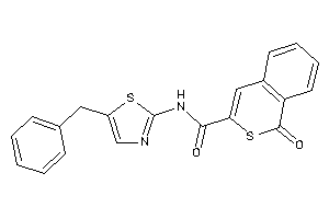 N-(5-benzylthiazol-2-yl)-1-keto-isothiochromene-3-carboxamide