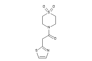 1-(1,1-diketo-1,4-thiazinan-4-yl)-2-thiazol-2-yl-ethanone