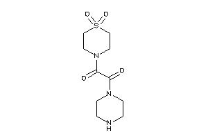 1-(1,1-diketo-1,4-thiazinan-4-yl)-2-piperazino-ethane-1,2-dione