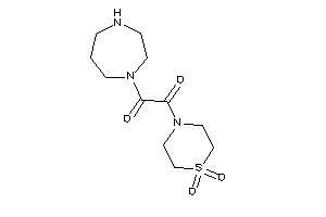 1-(1,4-diazepan-1-yl)-2-(1,1-diketo-1,4-thiazinan-4-yl)ethane-1,2-dione