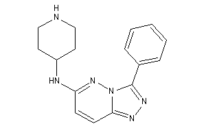 (3-phenyl-[1,2,4]triazolo[3,4-f]pyridazin-6-yl)-(4-piperidyl)amine