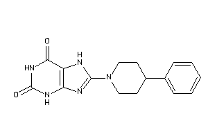 8-(4-phenylpiperidino)-7H-xanthine