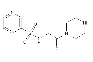 N-(2-keto-2-piperazino-ethyl)pyridine-3-sulfonamide