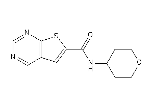 N-tetrahydropyran-4-ylthieno[2,3-d]pyrimidine-6-carboxamide