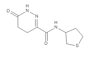 6-keto-N-tetrahydrothiophen-3-yl-4,5-dihydro-1H-pyridazine-3-carboxamide