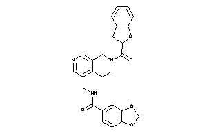 N-[[7-(coumaran-2-carbonyl)-6,8-dihydro-5H-2,7-naphthyridin-4-yl]methyl]-piperonylamide