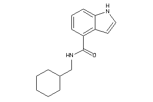 N-(cyclohexylmethyl)-1H-indole-4-carboxamide