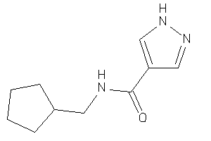 N-(cyclopentylmethyl)-1H-pyrazole-4-carboxamide