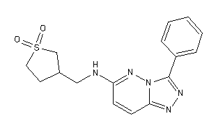 (1,1-diketothiolan-3-yl)methyl-(3-phenyl-[1,2,4]triazolo[3,4-f]pyridazin-6-yl)amine