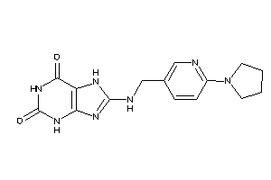 8-[(6-pyrrolidino-3-pyridyl)methylamino]-7H-xanthine