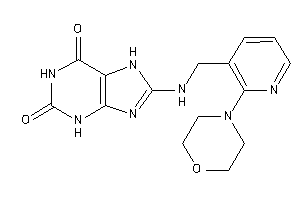 8-[(2-morpholino-3-pyridyl)methylamino]-7H-xanthine