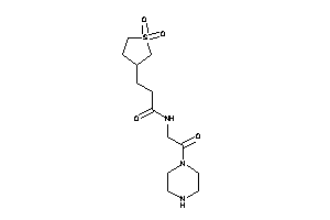 3-(1,1-diketothiolan-3-yl)-N-(2-keto-2-piperazino-ethyl)propionamide