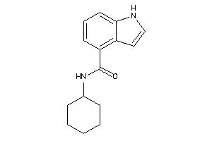 N-cyclohexyl-1H-indole-4-carboxamide